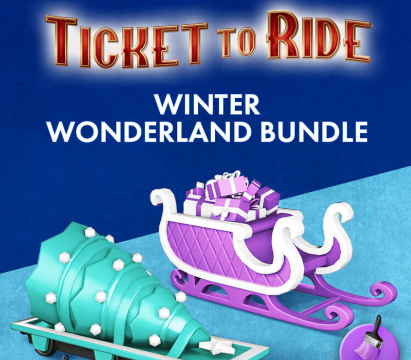 Ticket To Ride - Winter Wonderland Bundle DLC PC Steam CD Key Logo