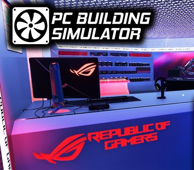 PC Building Simulator - Republic of Gamers Workshop DLC Steam CD Key Logo