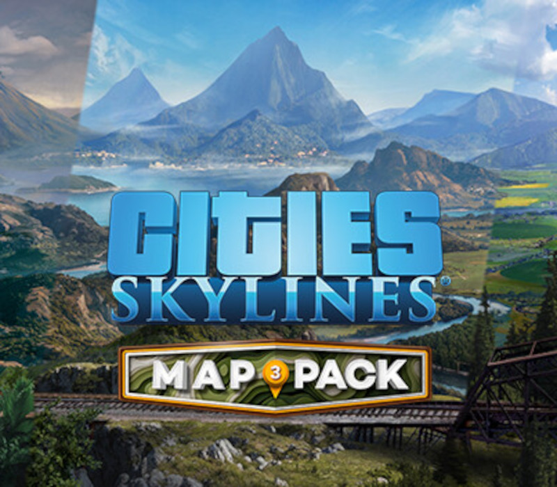 Cities: Skylines - Content Creator Pack: Map Pack 3 DLC PC Steam CD Key Logo