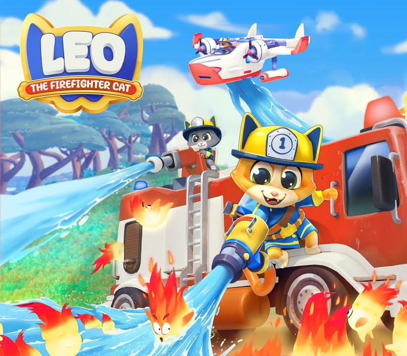 Leo: The Firefighter Cat PC Steam CD Key Logo