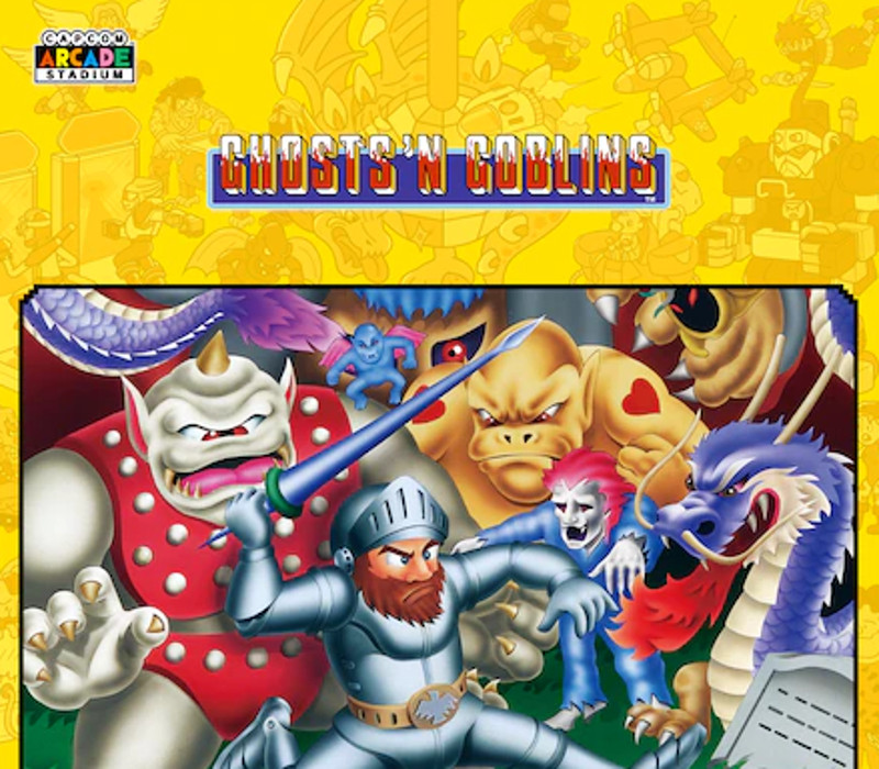 Capcom Arcade Stadium - Ghosts 'n Goblins DLC PC Steam CD Key Logo