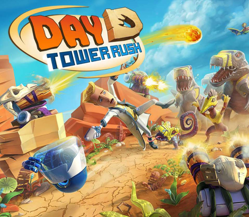 Day D: Tower Rush PC Steam CD Key Logo