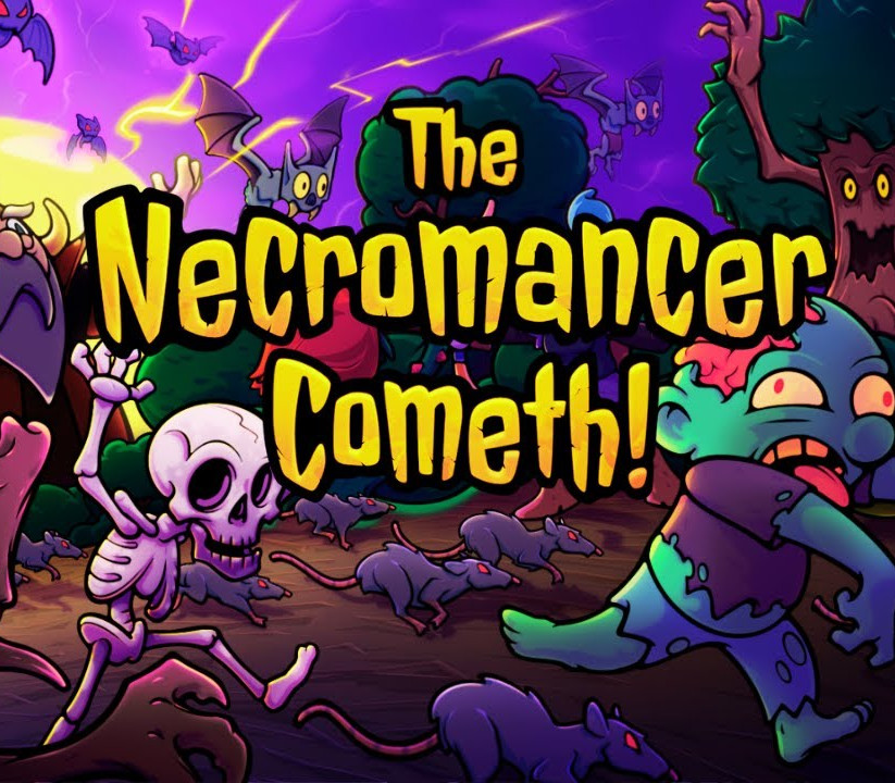 The Necromancer Cometh! PC Steam CD Key Logo