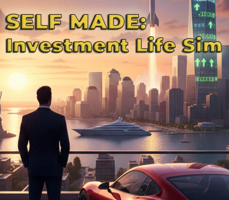 SELF MADE: Investment Life Sim PC Steam CD Key Logo