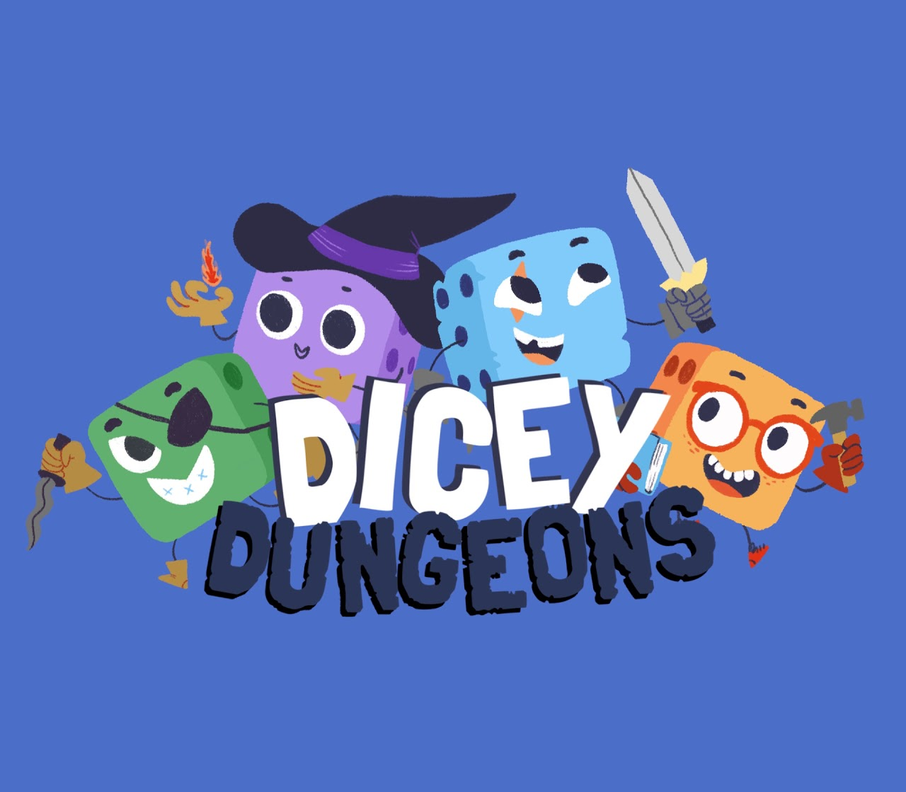 Dicey Dungeons PC Steam CD Key Logo