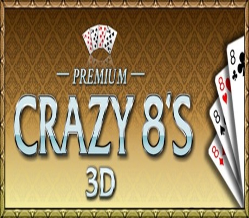 Crazy Eights 3D Premium Steam CD Key Logo