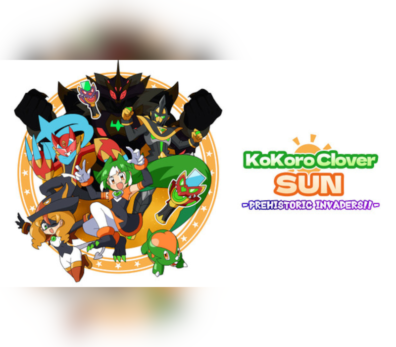 Kokoro Clover SUN - Prehistoric Invaders! PC Steam CD Key Logo