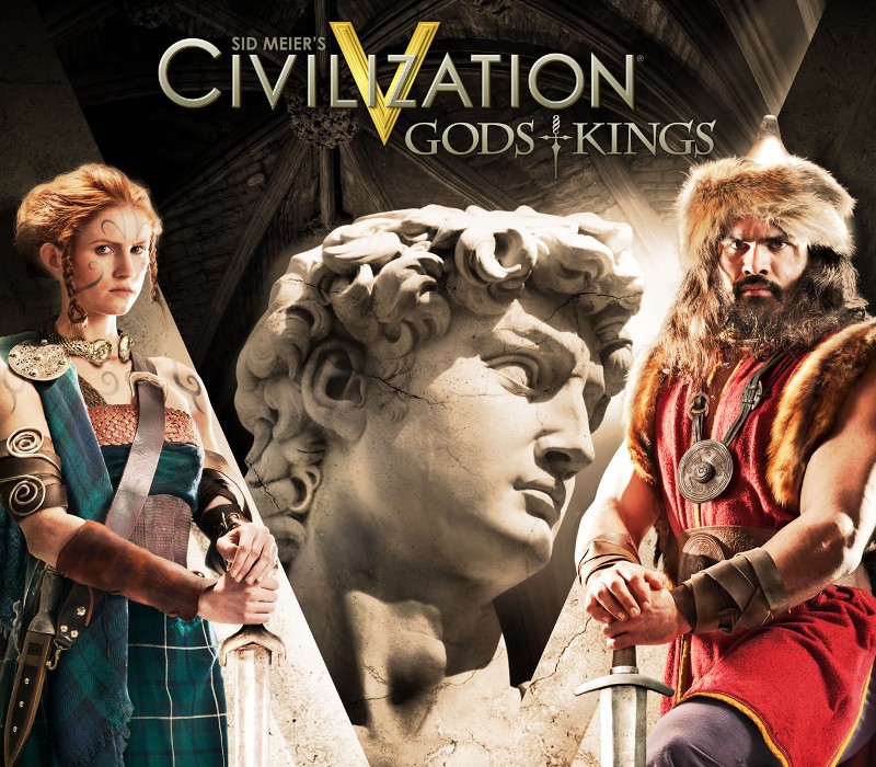 Sid Meier's Civilization V - Gods and Kings Expansion EU Steam CD Key Logo