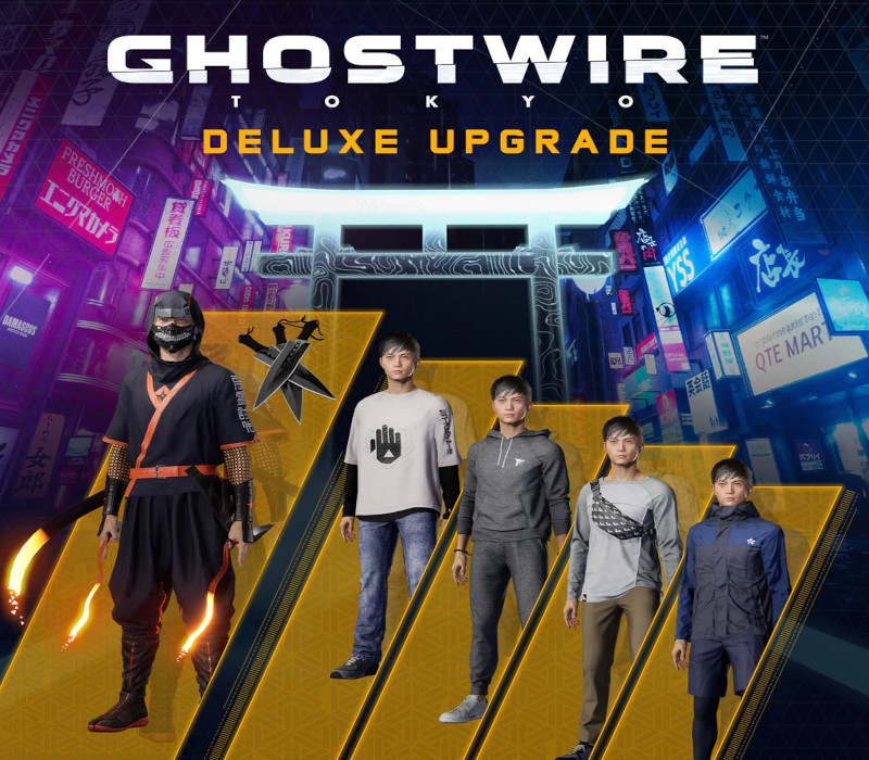 GhostWire: Tokyo - Deluxe Upgrade Xbox Series X|S / Windows 10 CD Key Logo