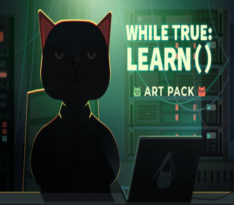 while True: learn() - Art Pack DLC Steam CD key Logo