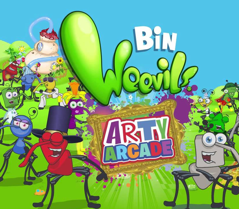 Bin Weevils Arty Arcade Steam CD Key Logo