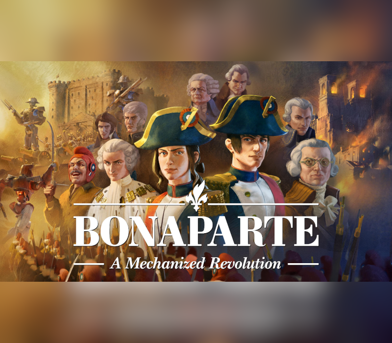Bonaparte - A Mechanized Revolution PC Steam CD Key Logo