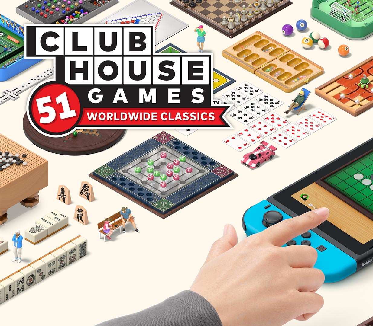 Clubhouse Games: 51 Worldwide Classics JP Nintendo Switch CD Key Logo