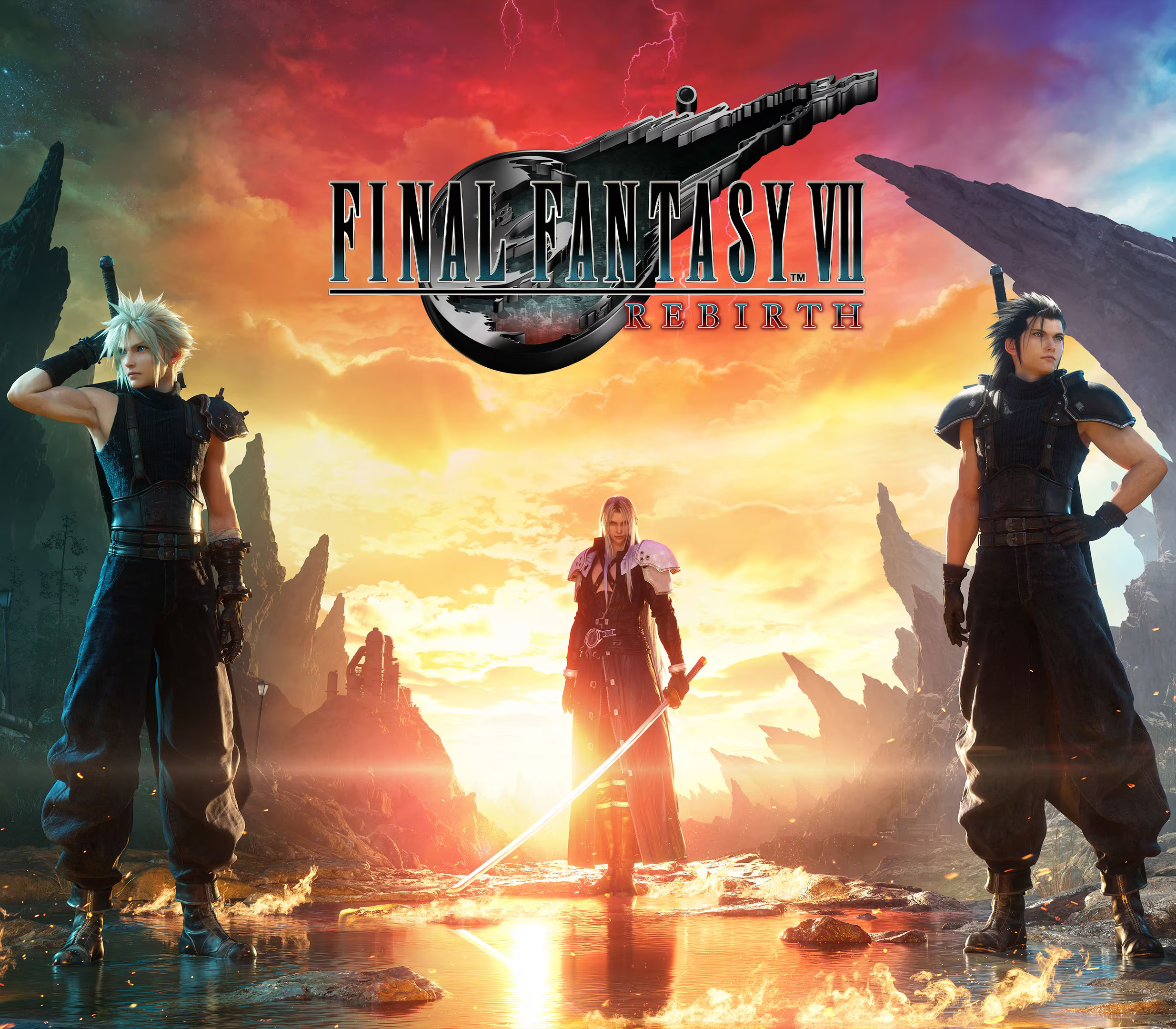 Final Fantasy VII Remake & Rebirth: Twin Pack EU PC Steam CD Key Logo