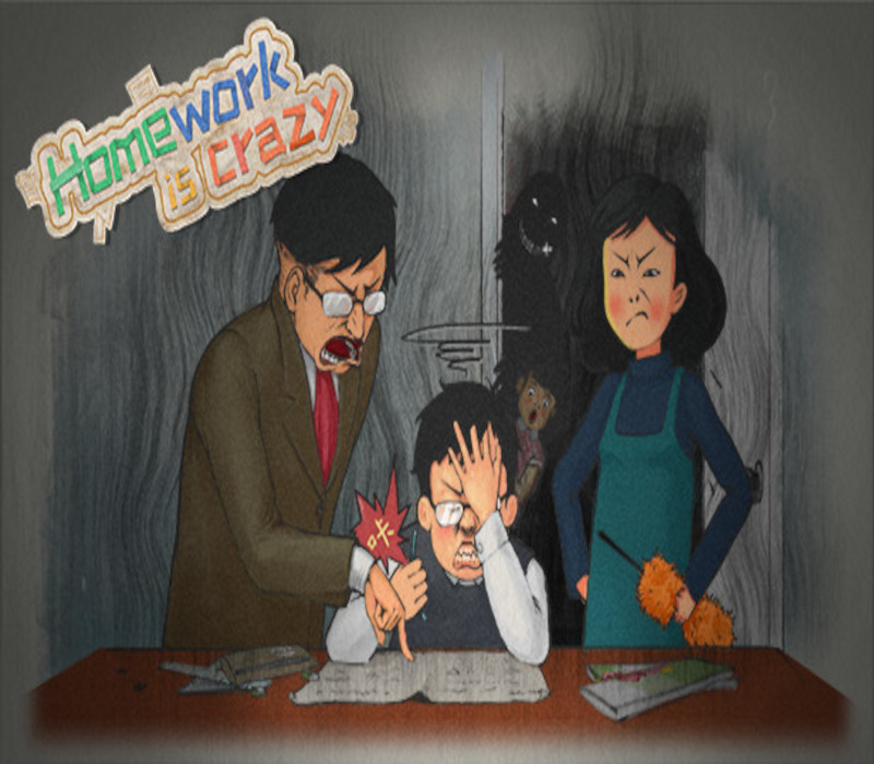 HomeWork Is Crazy / 作业疯了 Steam CD Key Logo