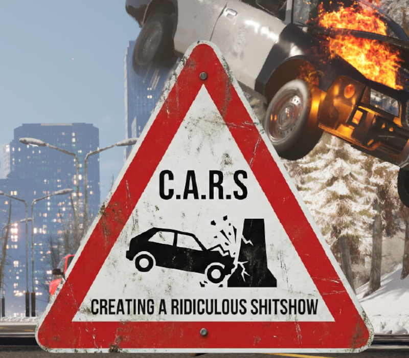 C.A.R.S. - Creating A Ridiculous Shitshow PC Steam CD Key Logo