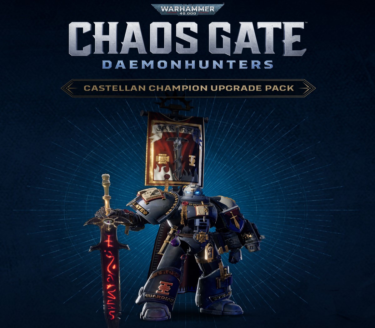 Warhammer 40,000: Chaos Gate - Daemonhunters Castellan Champion Upgrade Pack DLC Steam CD Key Logo