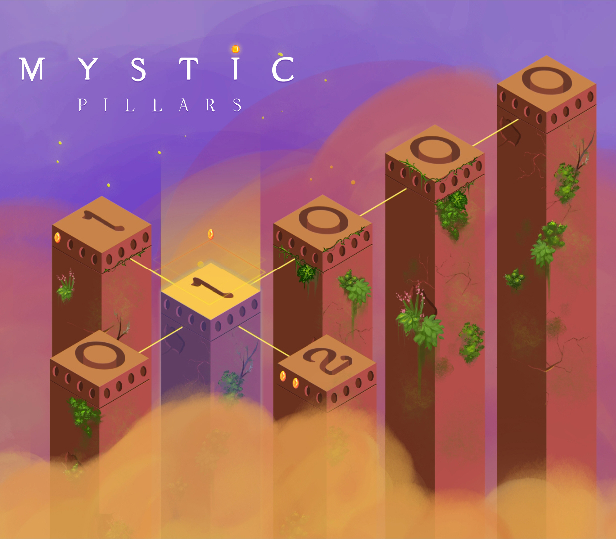 Mystic Pillars: A Story-Based Puzzle Game PC Steam CD Key Logo