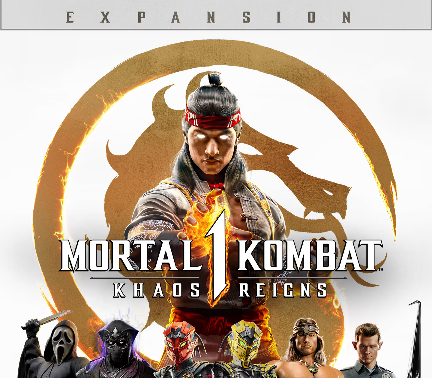 Mortal Kombat 1 - Khaos Reigns Expansion DLC PC Steam CD Key Logo