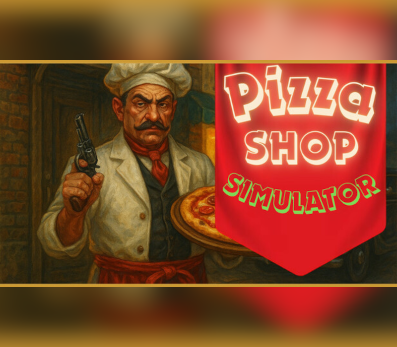 Pizza Shop Simulator PC Steam CD Key Logo