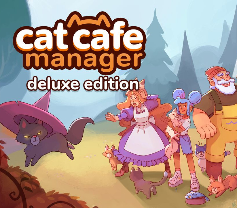 Cat Cafe Manager Deluxe Edition PC Steam CD Key Logo