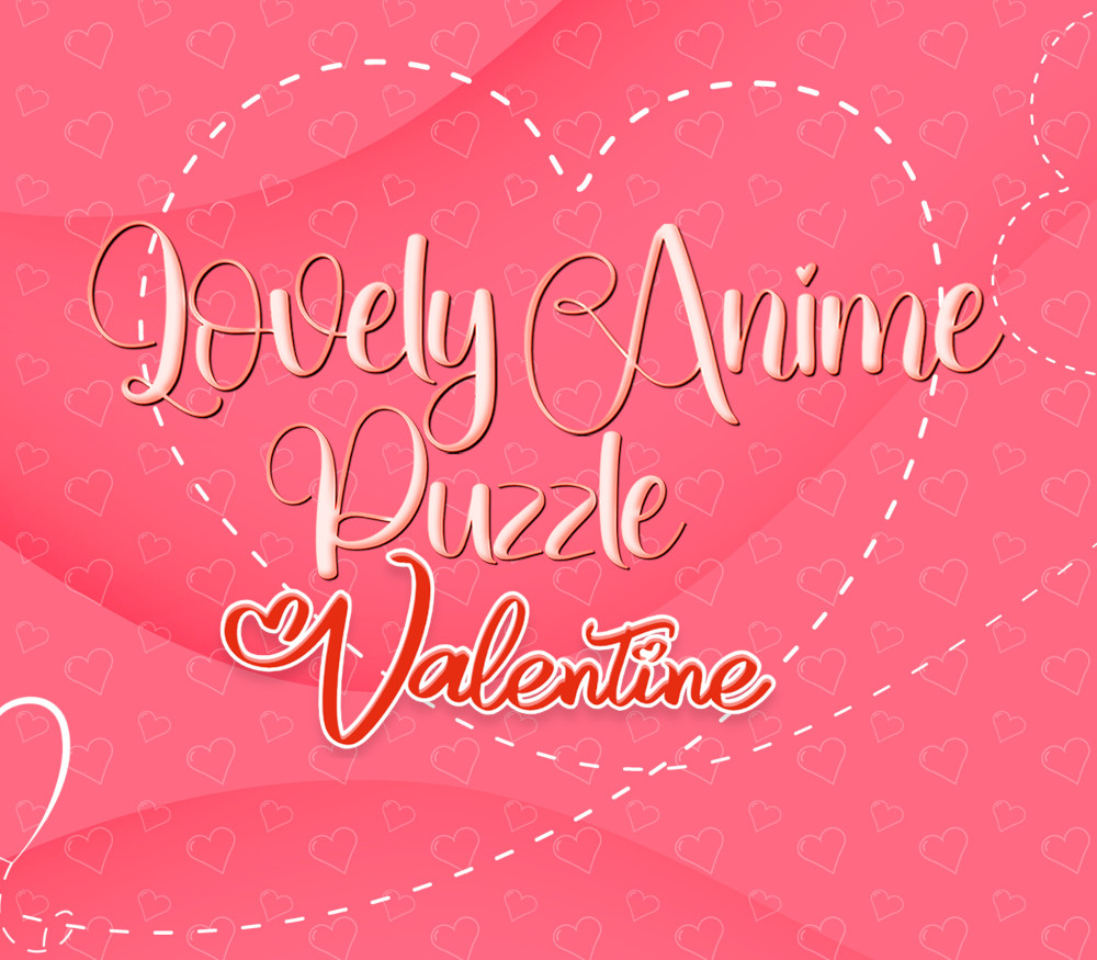 Lovely Anime Puzzle: Valentine PC Steam CD Key Logo