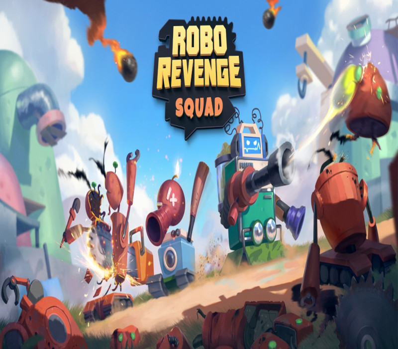 Robo Revenge Squad PC Steam CD Key Logo