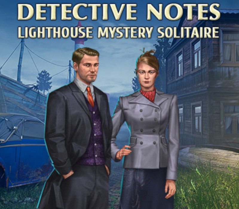 Detective notes. Lighthouse Mystery Solitaire Steam CD Key Logo