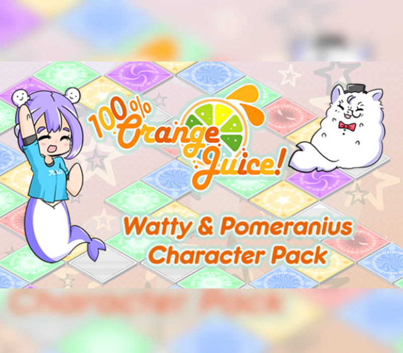 100% Orange Juice - Watty & Pomeranius Character Pack DLC Steam CD Key Logo