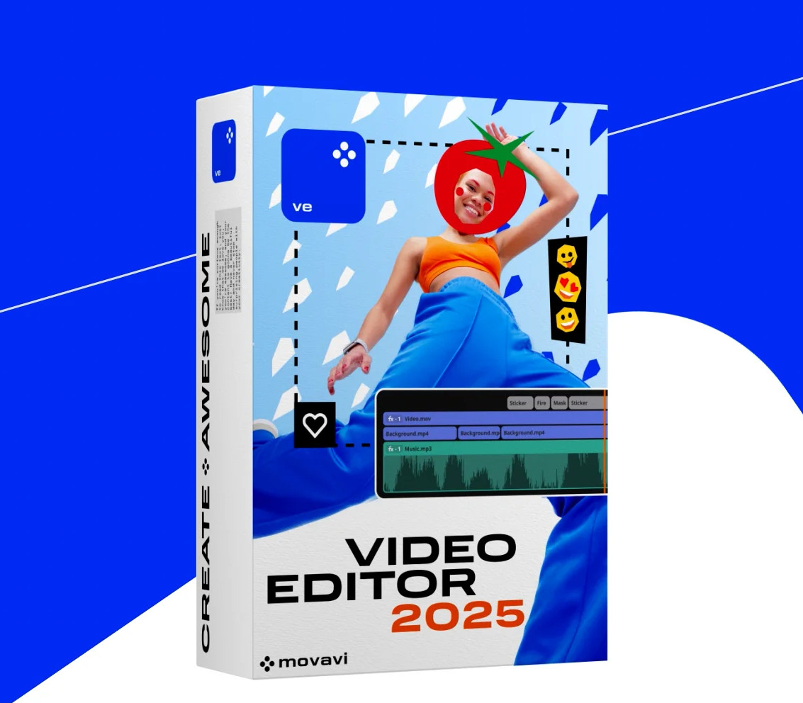 Movavi Video Editor 2025 PC Steam CD Key Logo