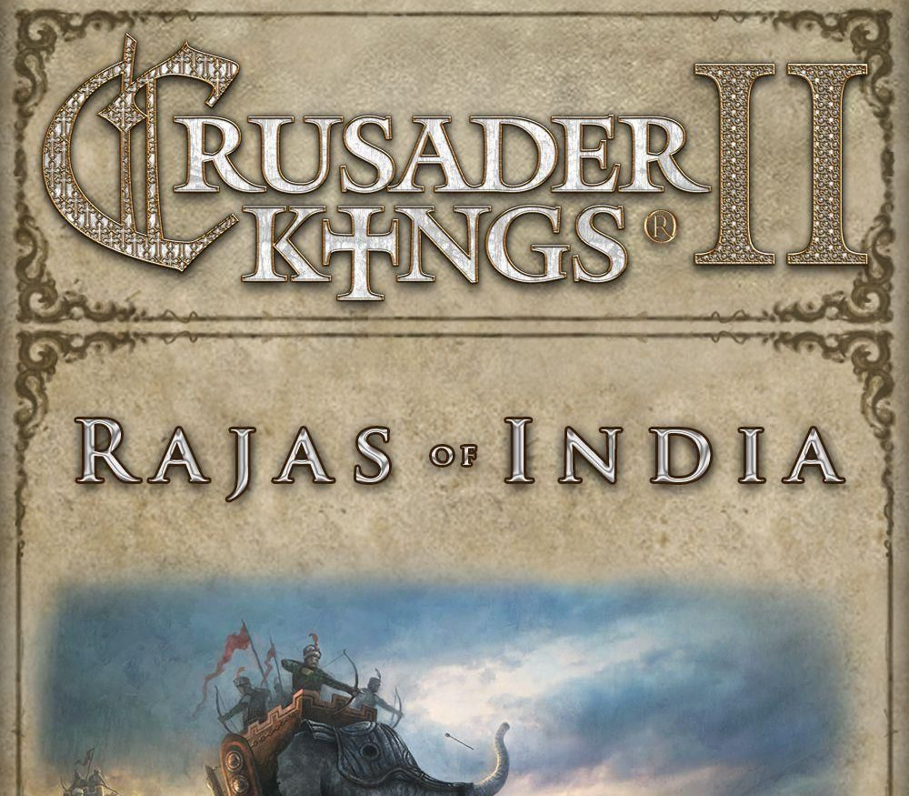 Crusader Kings II - Rajas of India DLC PC Steam CD Key Logo