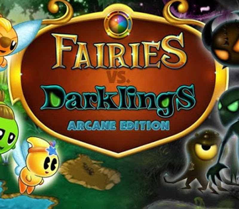Fairies vs. Darklings: Arcane Edition PC Steam CD Key Logo