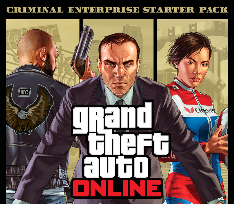 Grand Theft Auto V - Criminal Enterprise Starter Pack DLC NA PS4 CD Key Logo