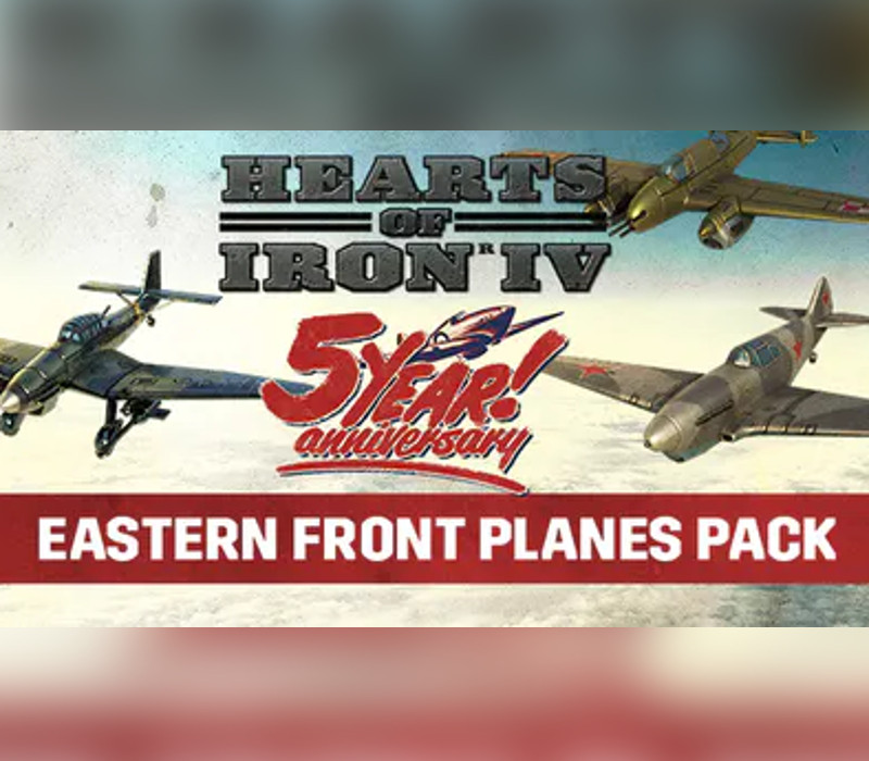 Hearts of Iron IV - Eastern Front Planes Pack DLC Steam CD Key Logo