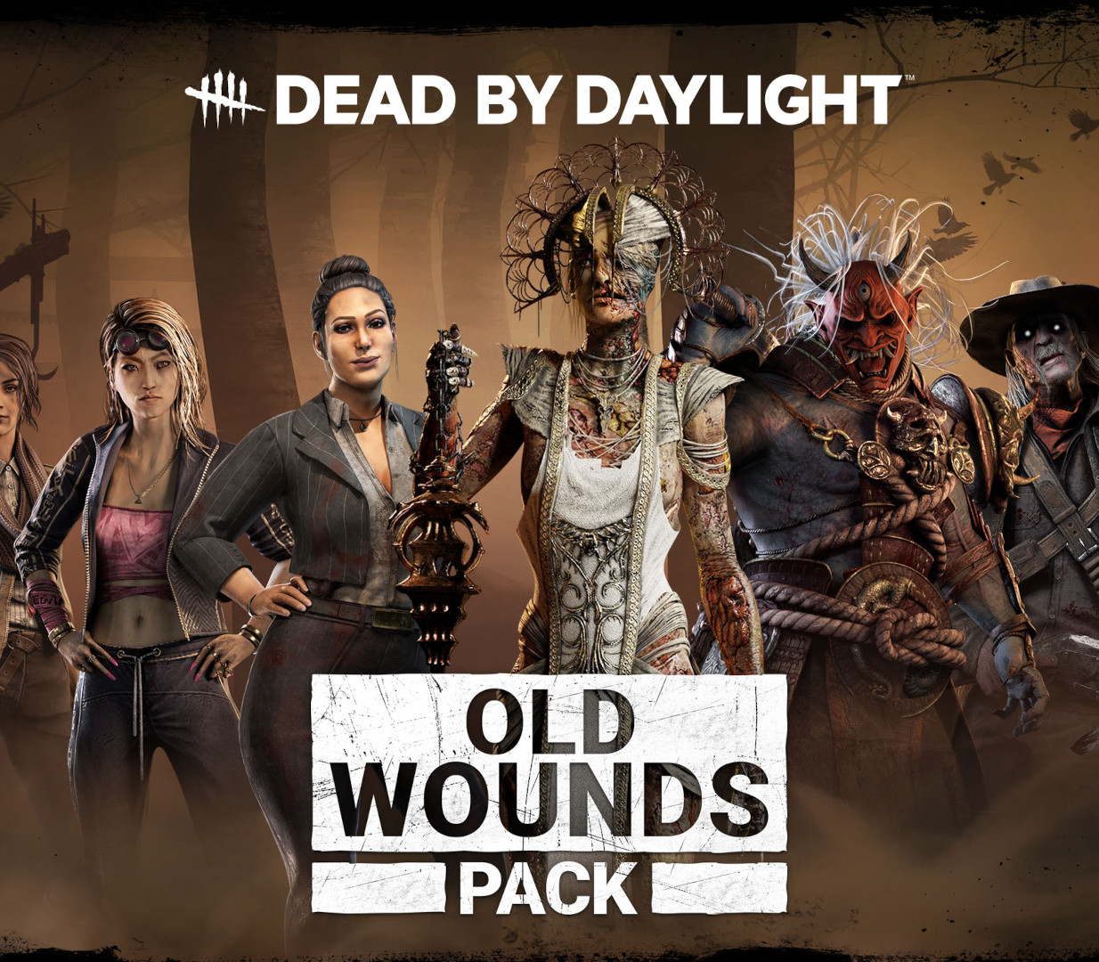 Dead by Daylight - Old Wounds Pack DLC PC Steam CD Key Logo
