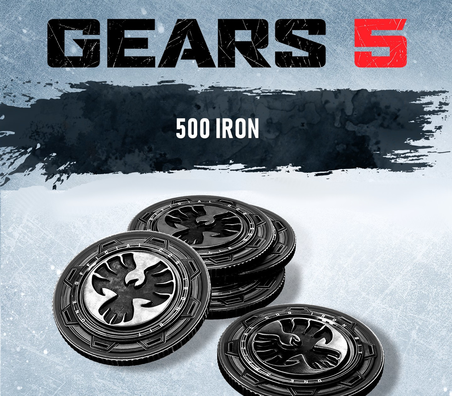 Gears 5 - 500 Iron DLC EU XBOX One / Windows 10 CD Key Logo