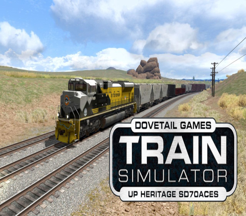 Train Simulator - Union Pacific Heritage SD70ACes Loco Add-On DLC Steam CD Key Logo