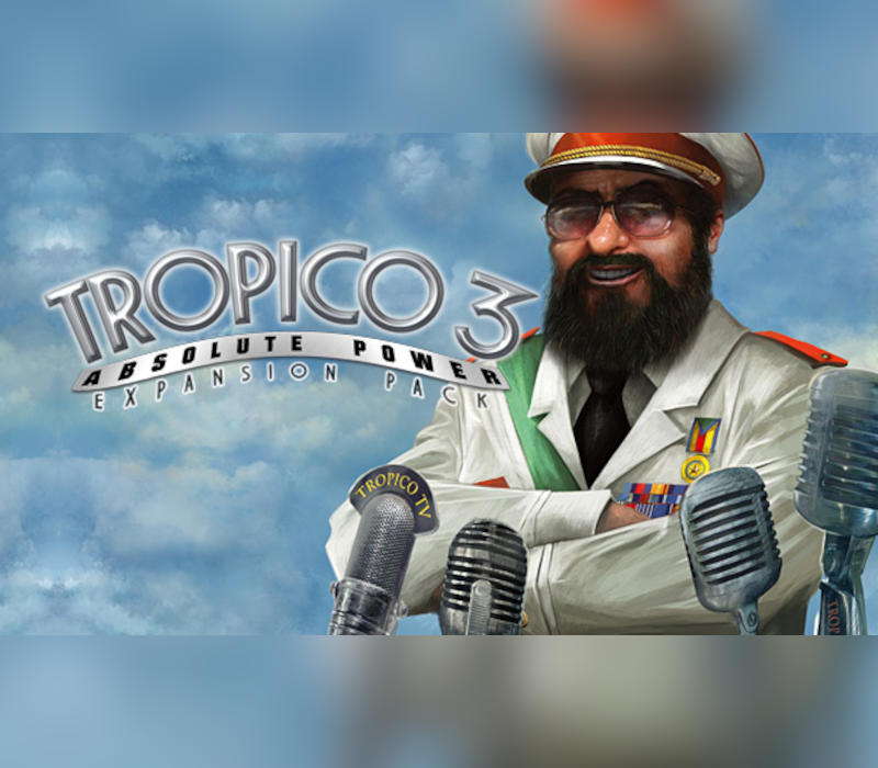 Tropico 3 - Absolute Power DLC EU PC Steam CD Key Logo