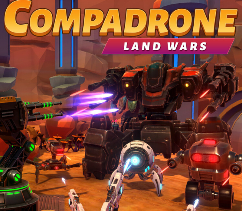 Compadrone: Land Wars PC Steam CD Key Logo