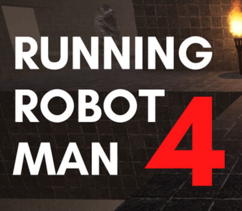 Running Robot Man 4 Steam CD Key Logo