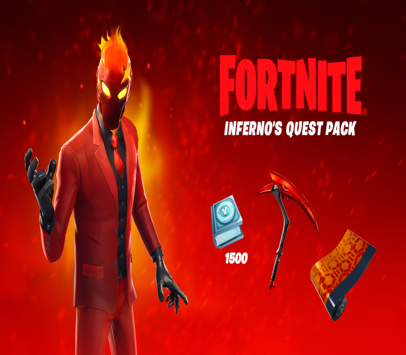 Fortnite - Inferno's Quest Pack AR XBOX One CD Key Logo