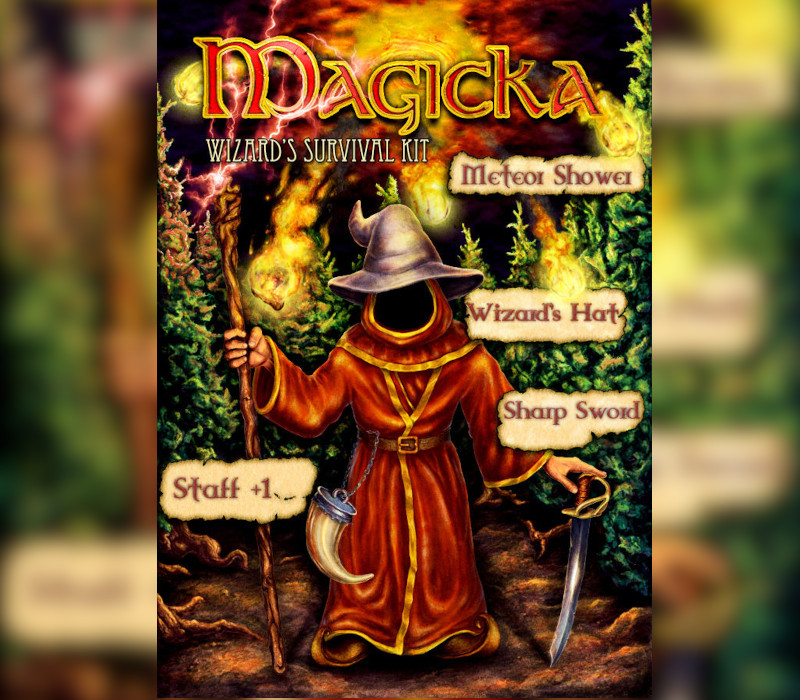 Magicka - Wizard's Survival Kit DLC Steam CD Key Logo