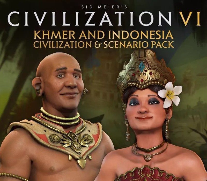 Sid Meier's Civilization VI - Khmer and Indonesia Civilization & Scenario Pack DLC EU Steam CD Key Logo