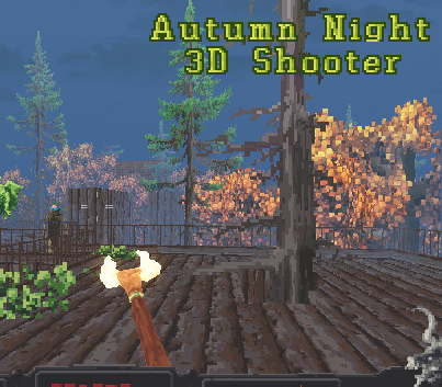 Autumn Night 3D Shooter PC Steam CD Key Logo