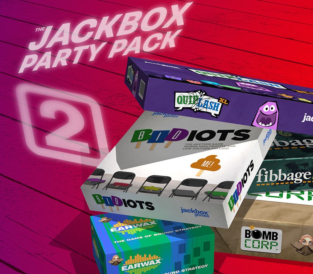 The Jackbox Party Pack 2 EU PC Steam CD Key Logo