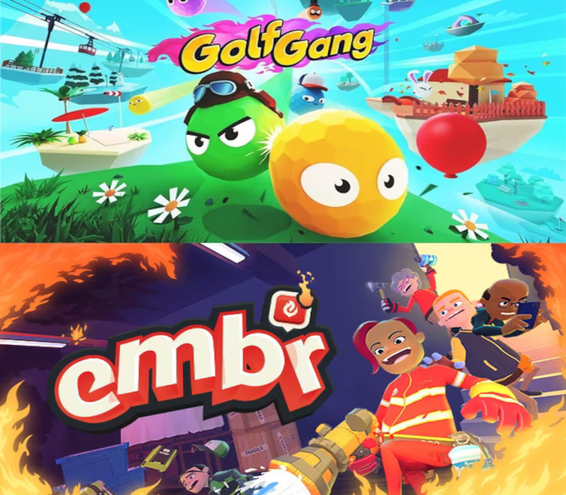 Golf Gang + Embr Double Pack Steam CD Key Logo