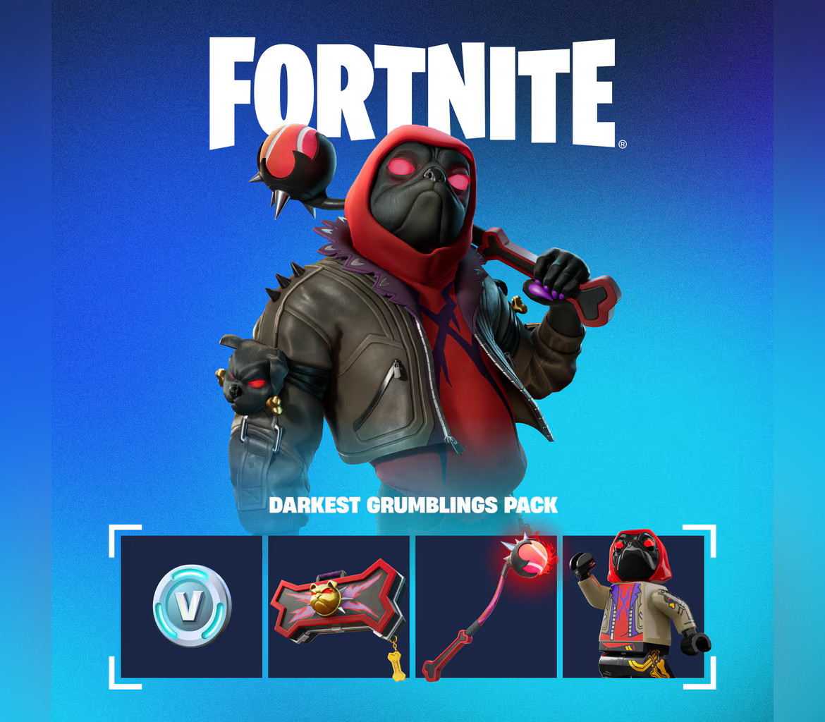 Fortnite - Darkest Grumblings Pack DLC US XBOX One / XBOX Series X|S CD Key Logo
