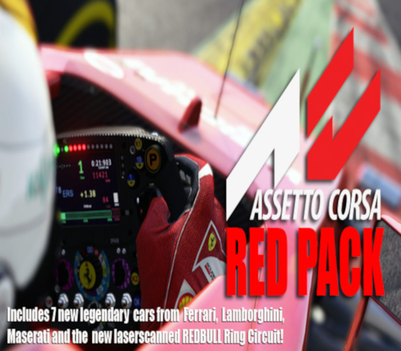 Assetto Corsa – Red Pack DLC PC Steam CD Key Logo