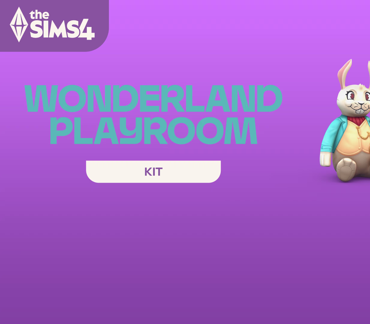 The Sims 4 - Wonderland Playroom Kit DLC PC EA App CD Key Logo