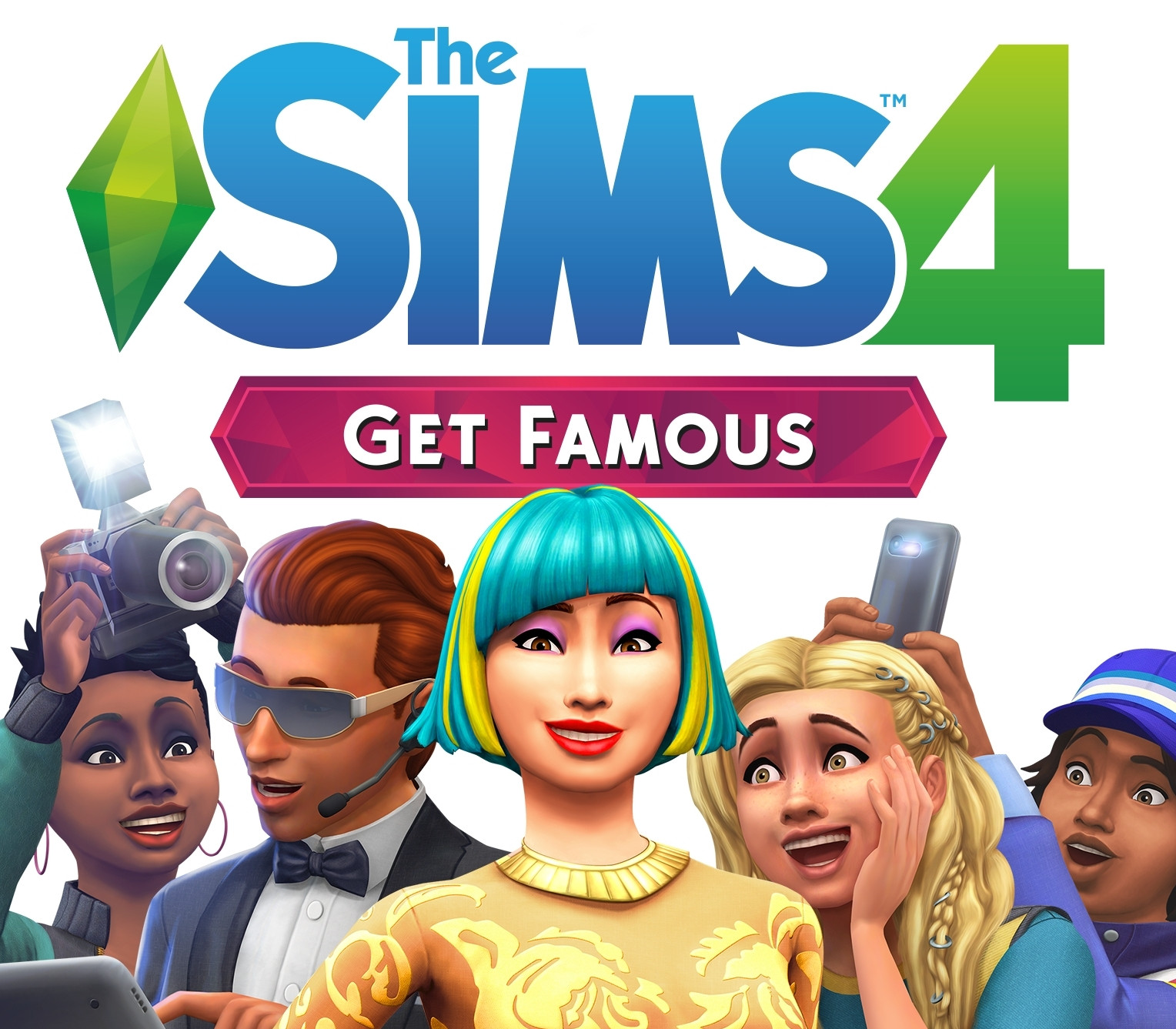 The Sims 4 - Get Famous DLC PC EA App CD Key Logo